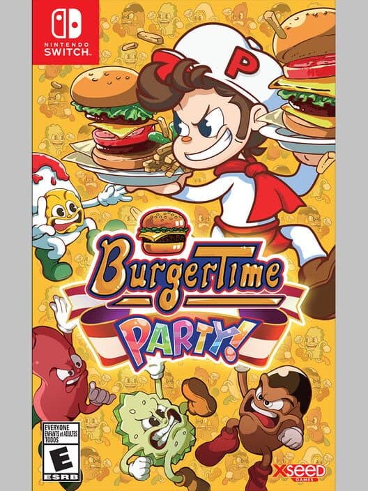 BurgerTime Party cover art