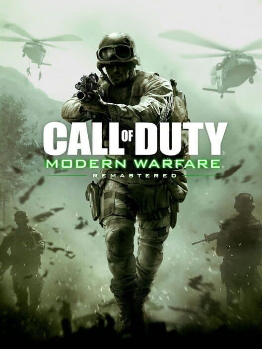 Call of Duty 4: Modern Warfare Remastered cover art