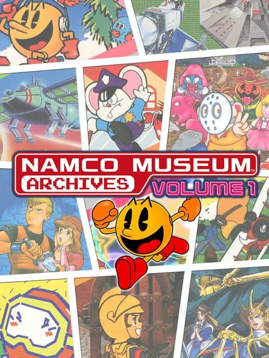 Namco Museum Archives Vol 1 cover art