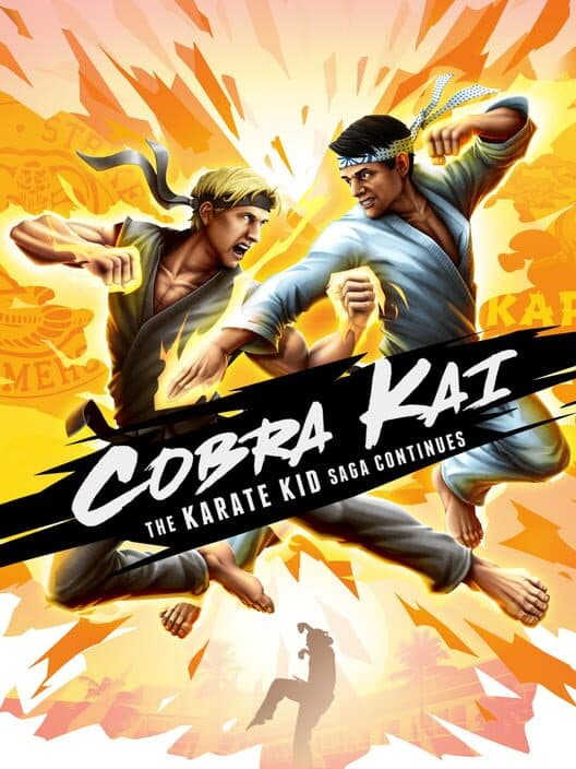 Cobra Kai The Karate Kid Saga Continues cover art