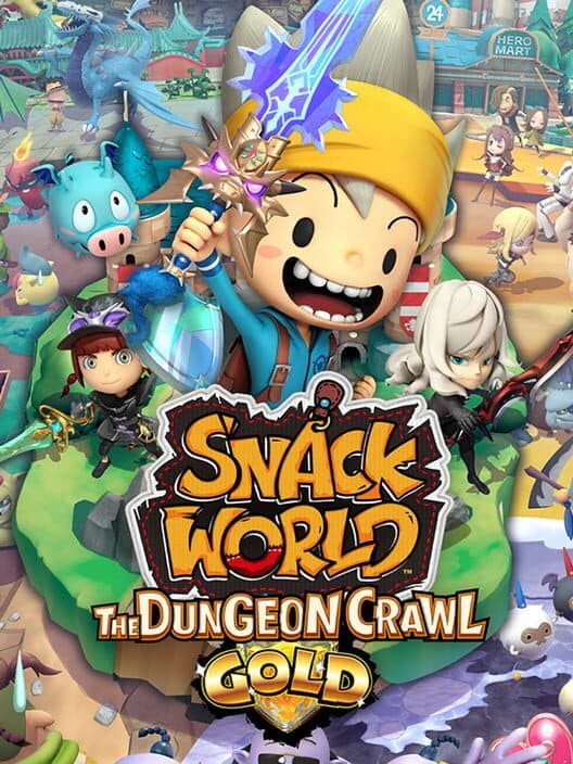 Snack World: The Dungeon Crawl - Gold cover art