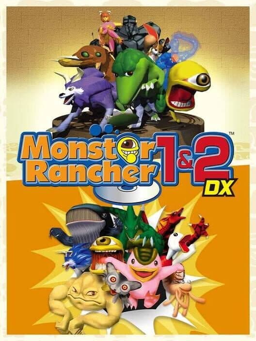 Monster Rancher 1 & 2 DX cover art