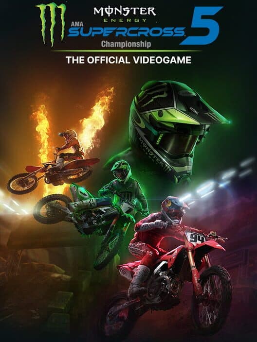 Monster Energy Supercross 5 cover art