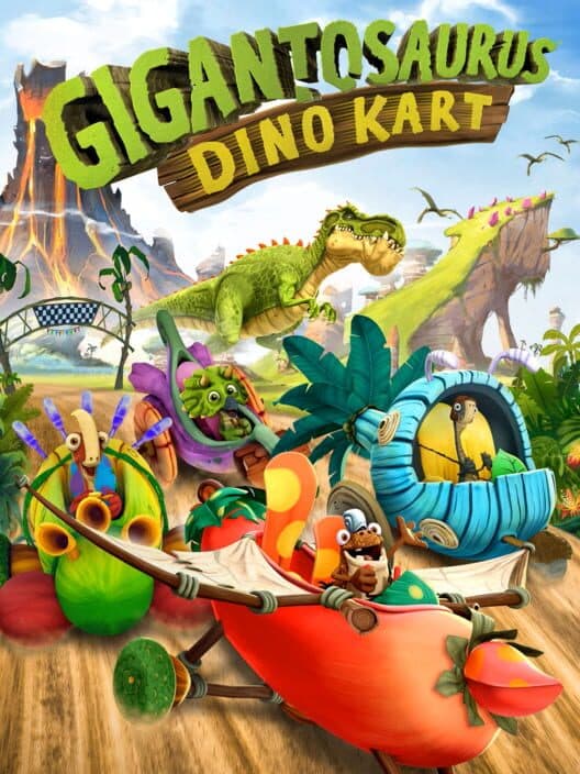 Gigantosaurus: Dino Kart cover art