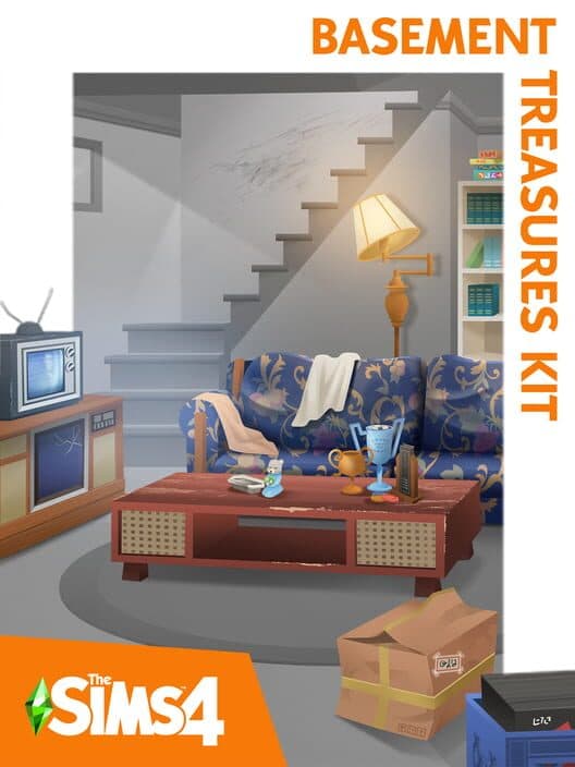 The Sims 4: Basement Treasures Kit cover art