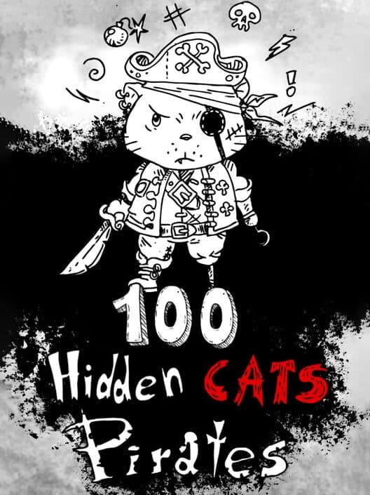 100 hidden Cats : Pirates cover art