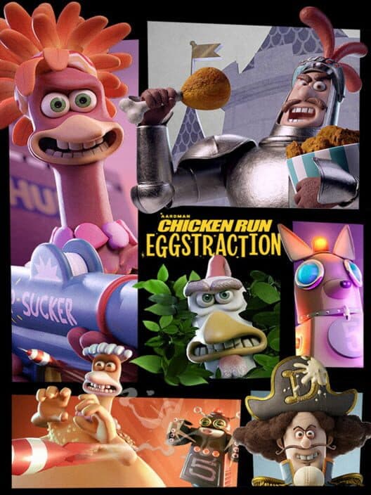 Chicken Run: Eggstraction cover art