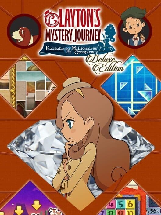 Layton's Mystery Journey (Deluxe Edition) cover art