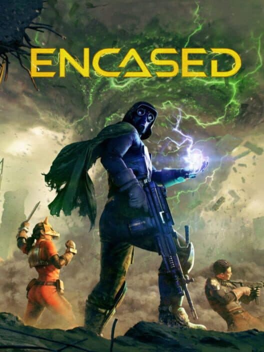 Encased cover art