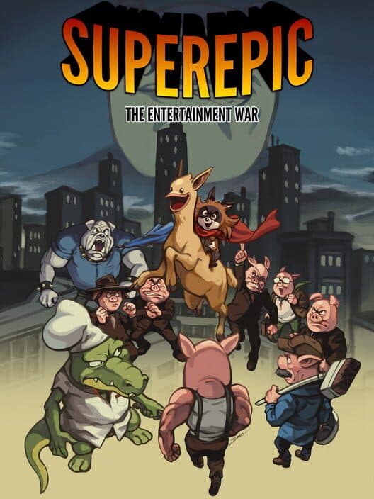 SuperEpic: The Entertainment War cover art