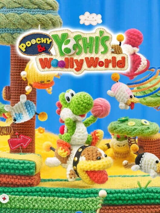 Poochy & Yoshi's Woolly World cover art