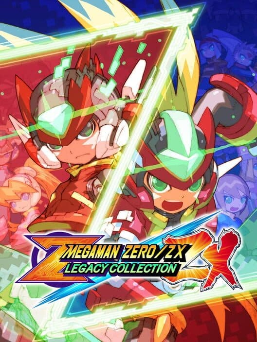 Mega Man Zero/ZX Legacy Collection cover art