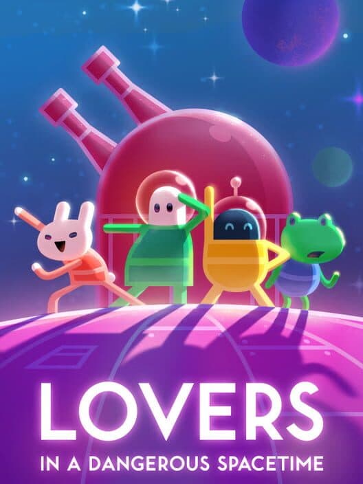Lovers in a Dangerous Spacetime cover art