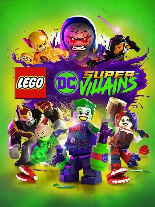 Lego DC Super Villains cover art