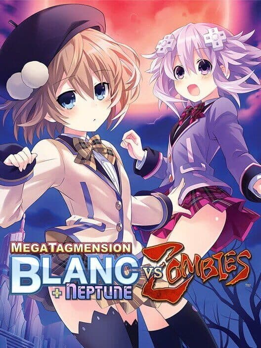 MegaTagmension Blanc + Neptune VS Zombies cover art