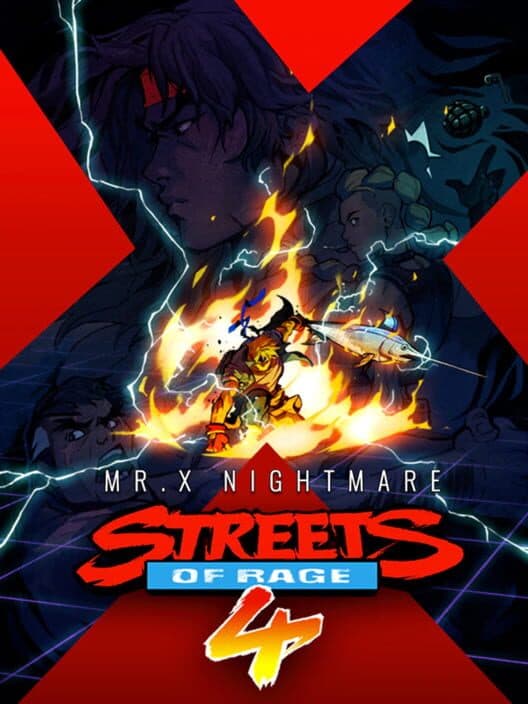Streets of Rage 4: Mr. X Nightmare cover art