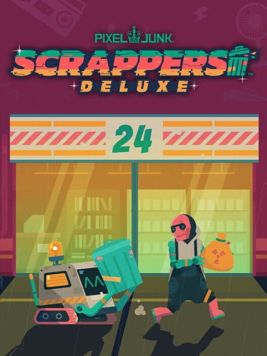 PixelJunk Scrappers Deluxe cover art
