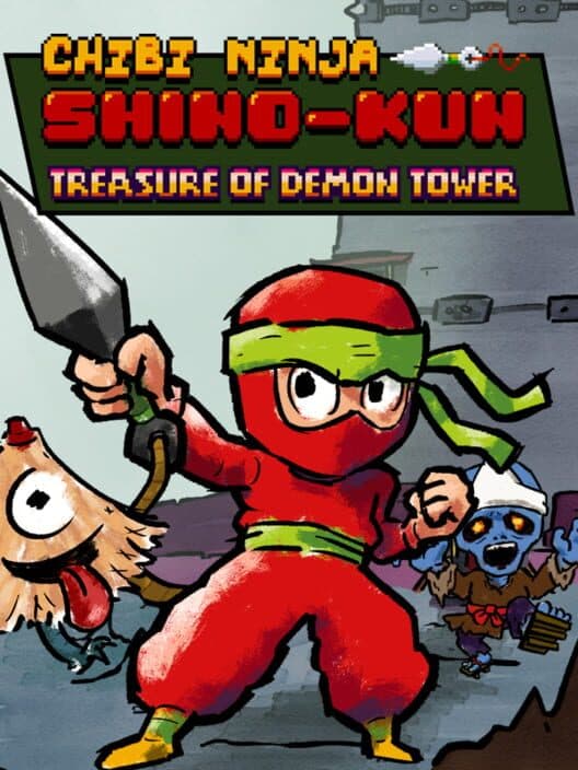 Chibi Ninja Shino-kun Treasure of Demon Tower cover art