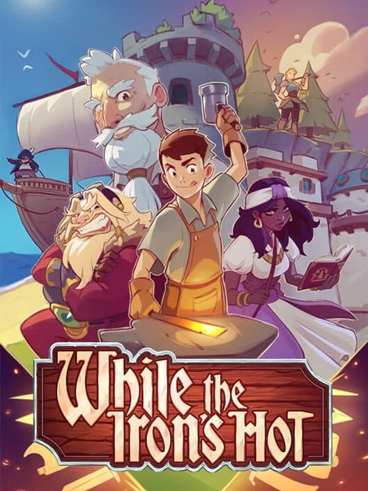 While The Iron's Hot cover art