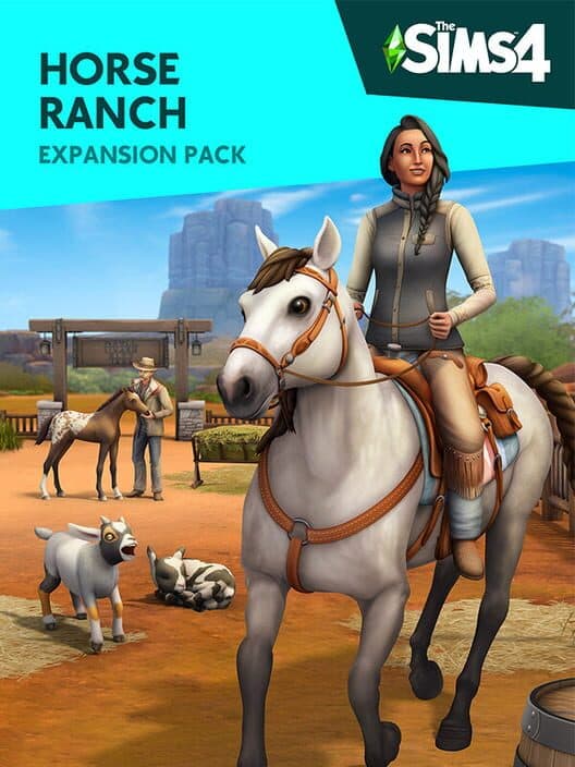 The Sims 4 Horse Ranch cover art