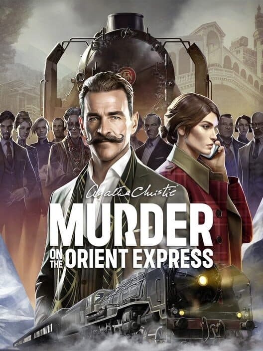 Agatha Christie - Murder on the Orient Express cover art