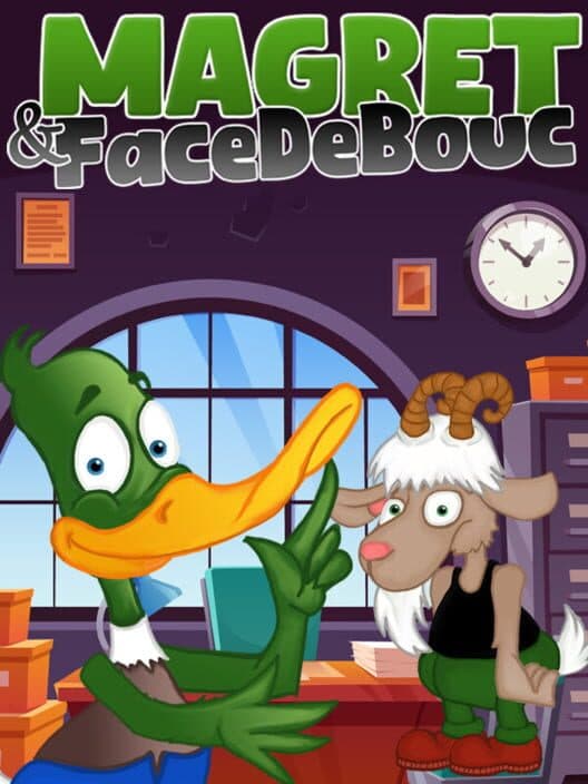 Magret & FaceDeBouc “The buddy-buddy case” cover art