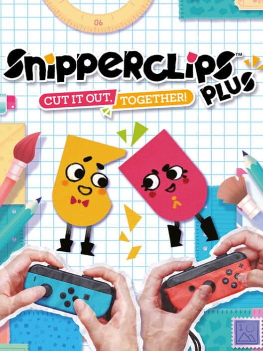 Snipperclips Plus: Cut it Out, Together! cover art