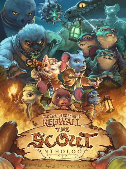 The Lost Legends of Redwall: The Scout Anthology cover art