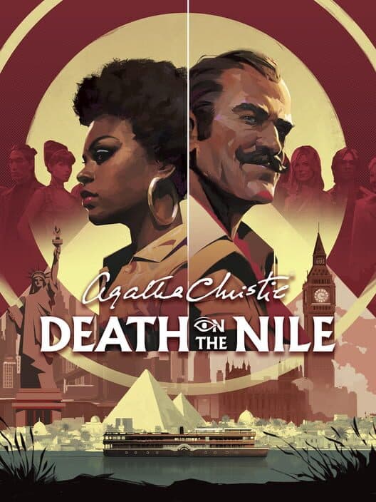 Agatha Christie - Death on the Nile cover art