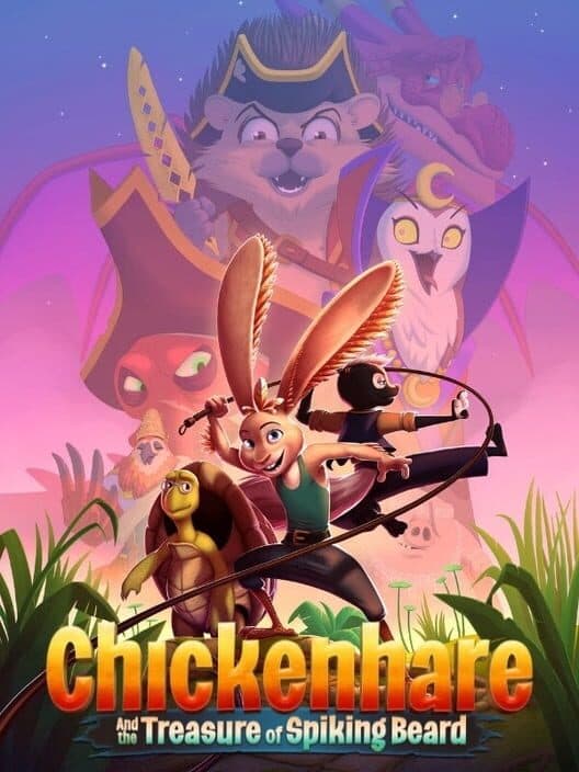 Chickenhare and the treasure of Spiking-Beard cover art