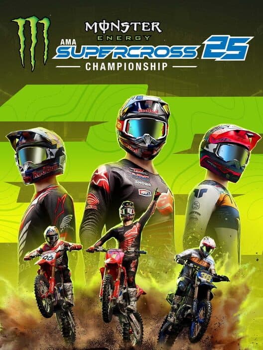 Monster Energy Supercross 25 - The Official Video Game cover art