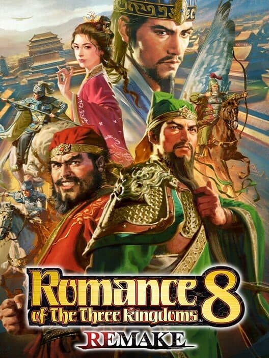 Romance of the Three Kingdoms 8 Remake cover art
