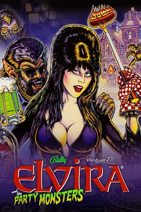 Pinball FX - Elvira and the Party Monsters cover art